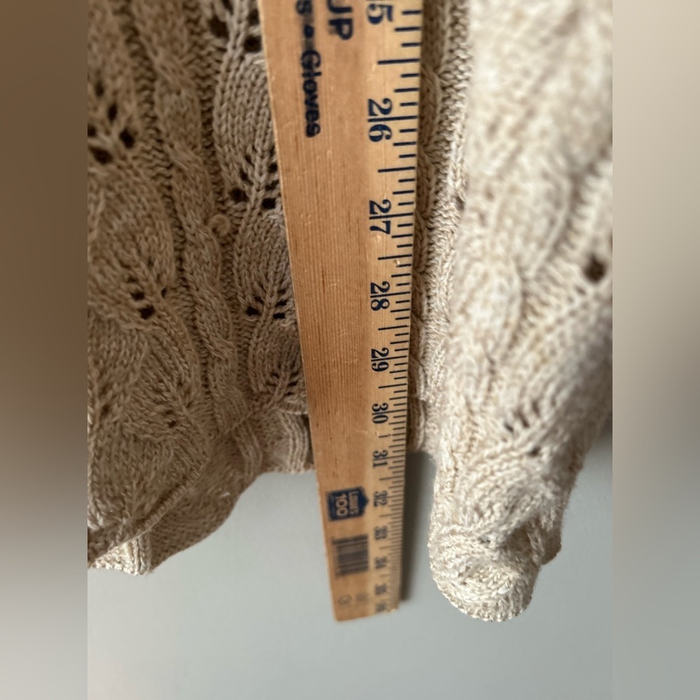✌️4/$20✌️ Tunic length open knit sweater - Picture 6 of 12